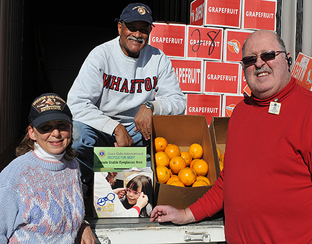 Sterling Lions Club volunteers