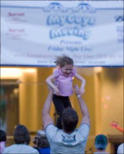 Father & Daughter having Fun!