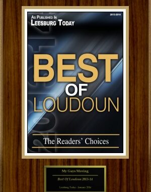 Best of Loudoun - My Guys Movers