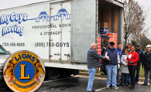 Sterling Lions Club volunteers