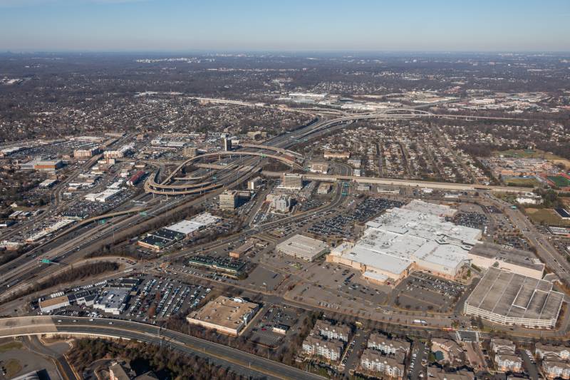 Aerial View Of Springfield Virginia