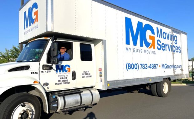 MG Moving Truck With Gainesville VA Movers