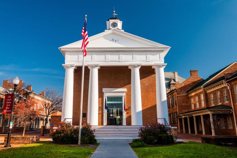 The Courthouse in Winchester, Virginia.