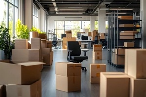 office ready to move